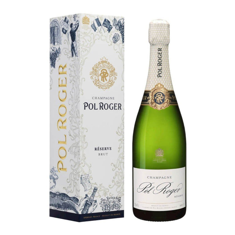 CHAMPAGNE POLROGER RESERVE BRUT-75CL (1 pz) ASTUCCIATO